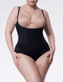 Sieťované zoštíhľujúce body 119 MESH BODY OPEN BUST Julimex
