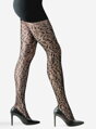 Kvetinové sieťované pančuchy MATERA Lores