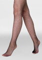 Sieťované pančuchy s drobnými kryštálikmi CHARLY F10 Marilyn
