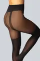 Čierne matné pančuchy CHLOE 30/50 DEN Mona