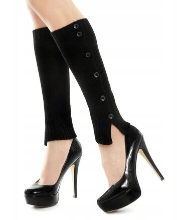 Hnedé dámske štucne PEPPY BUTTON A67 Marilyn