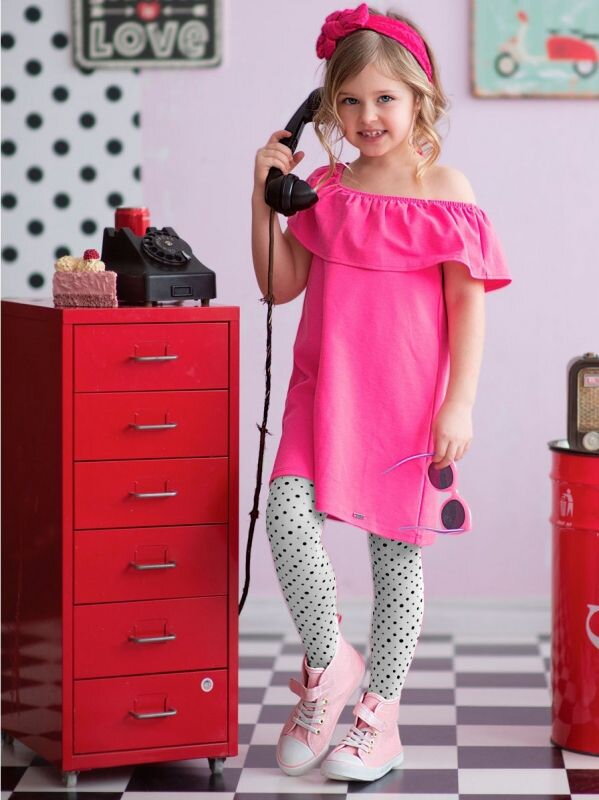 Dječje hulahopke sa uzorkom BUBBLES 40 DEN Knittex