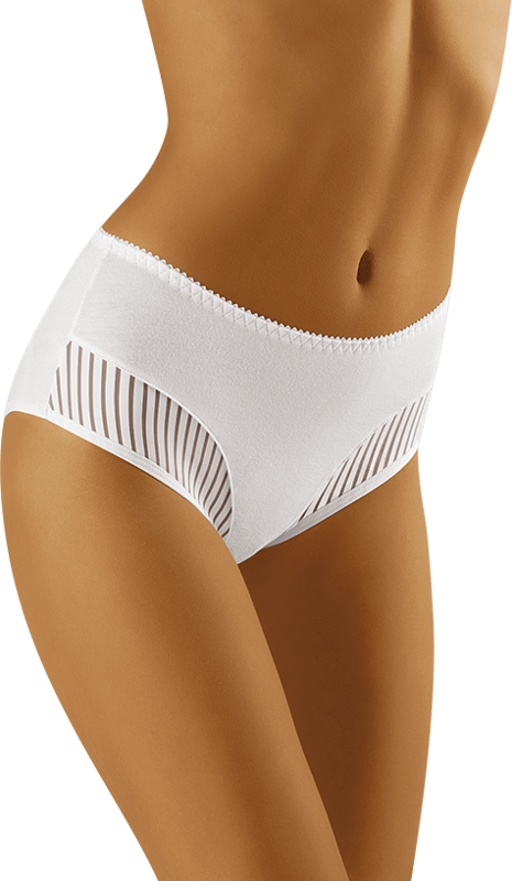 Bavlnené nohavičky s prúžkami eco-QI MAXI Wolbar