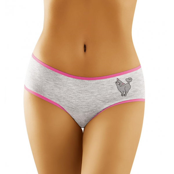 Rozkošné nohavičky s potlačou MAČKA 2504 Wolbar