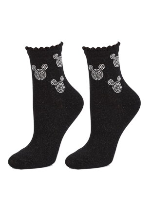 Dámske ponožky MICKEY SC GLITTER MICE S35 Marilyn